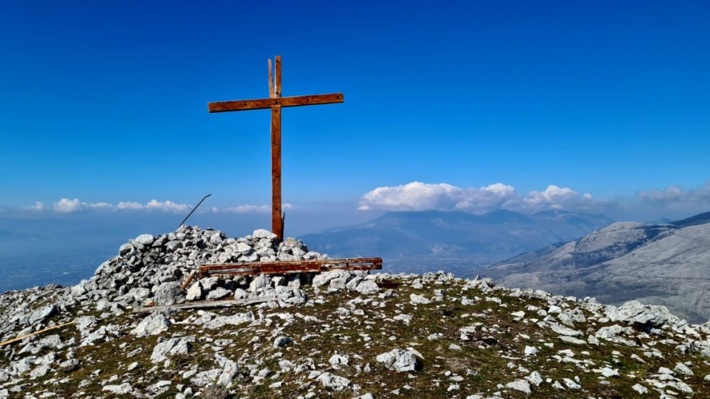 Monte Sammucaro, la vetta, foto Stefano Ardito