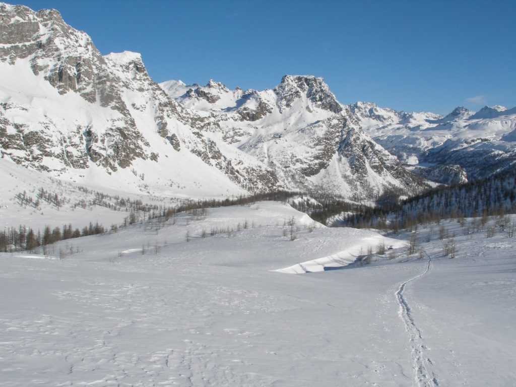 Salendo al Monte Cazzola , nella zona dell