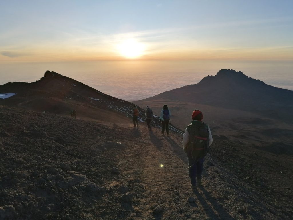 Sulla via del ritorno. Foto Simone Maculotti