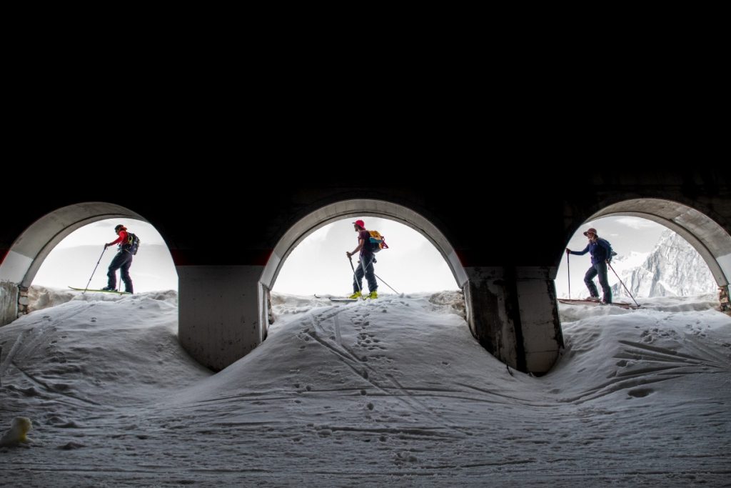 Verso il Mont Fourchon. Foto Evi Garbolino