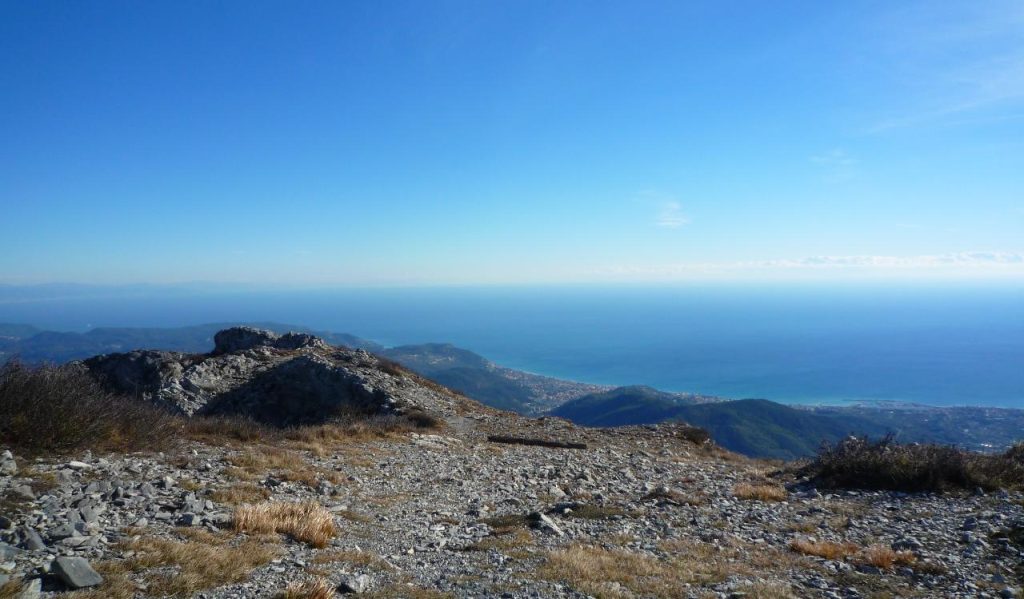Vista sul mare dall