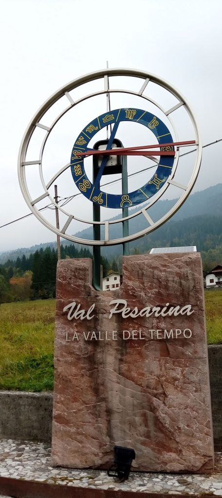 orologio con eclittica in frazione Croce