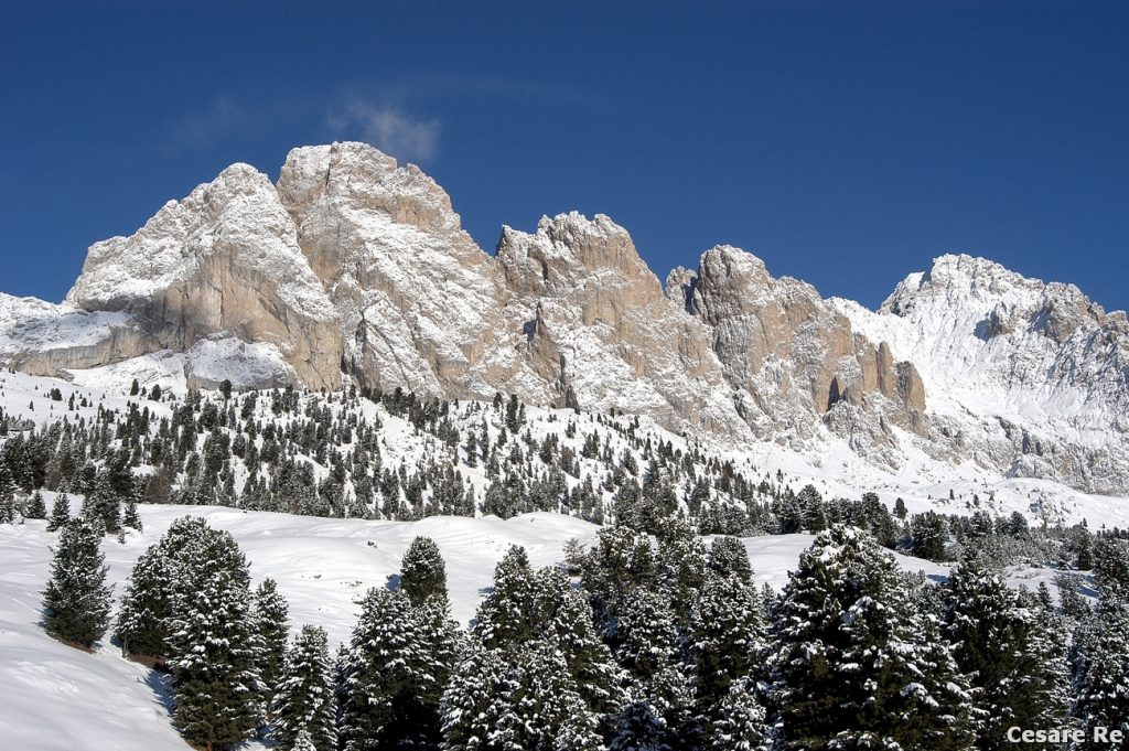 Classica situazione di paesaggio invernale subito dopo una nevicata intensa: il momento migliore per fotografare, con gli alberi ancora carichi di neve. Fujifilm XT3; 18-55 2,8/4; iso 100 f11; 1/250. 