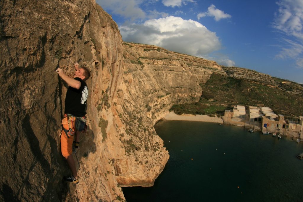 Arrampicata a Malta