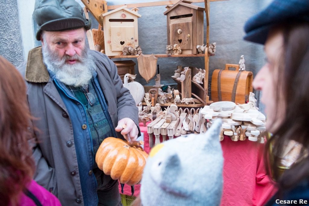 Bancarelle alla Fiera di Sant