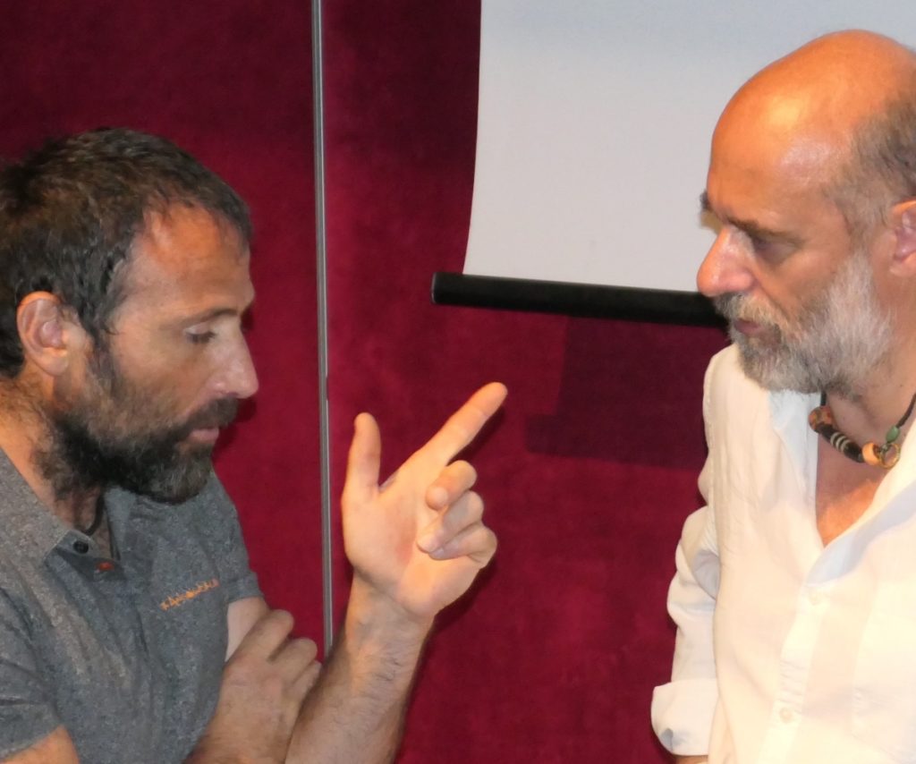 Berti a colloquio con Alex Txikon