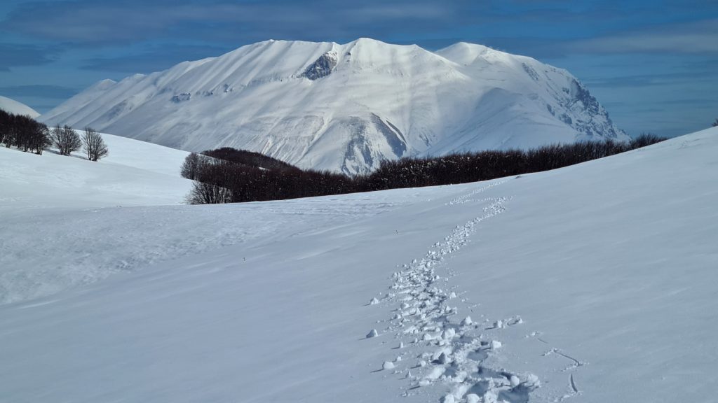 Cima del Redentore e Monte Vettore dal sentiero dei Pantani, foto SA