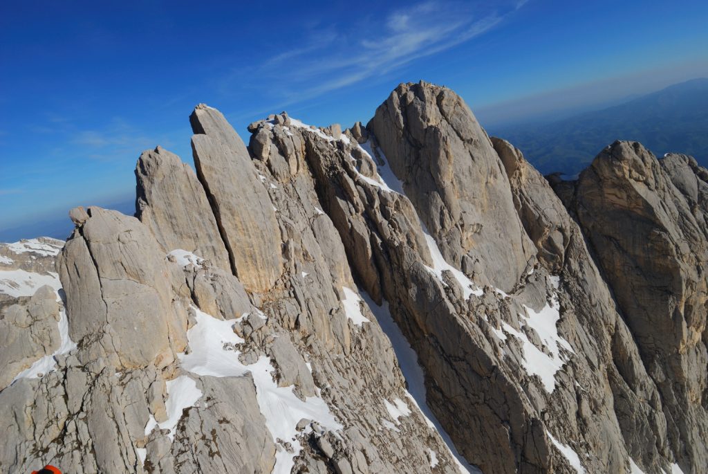 Corno Piccolo, la parete Est, foto SA