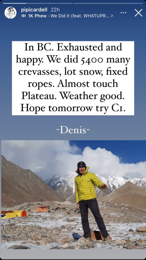 Dal profilo IG di Pipi Cardell