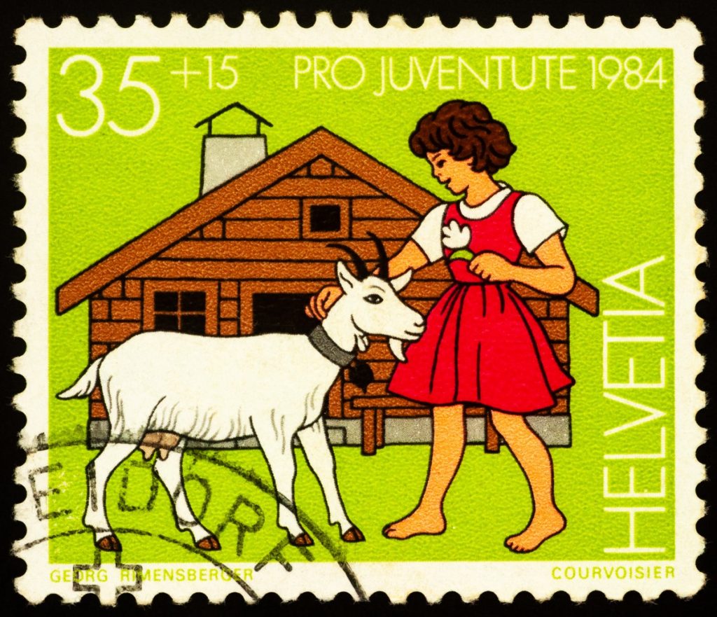 Francobollo commemorativo emesso dalle poste svizzere. Foto AdobeStock