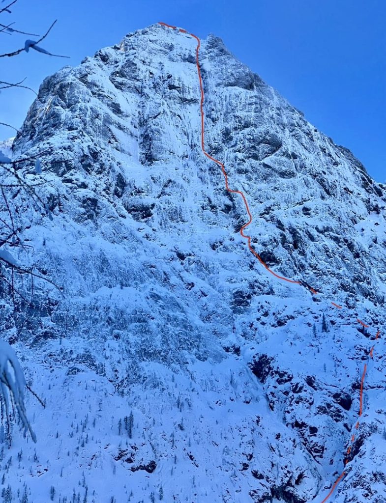 Il tracciato della via Foto SHS JAMES/Facebook