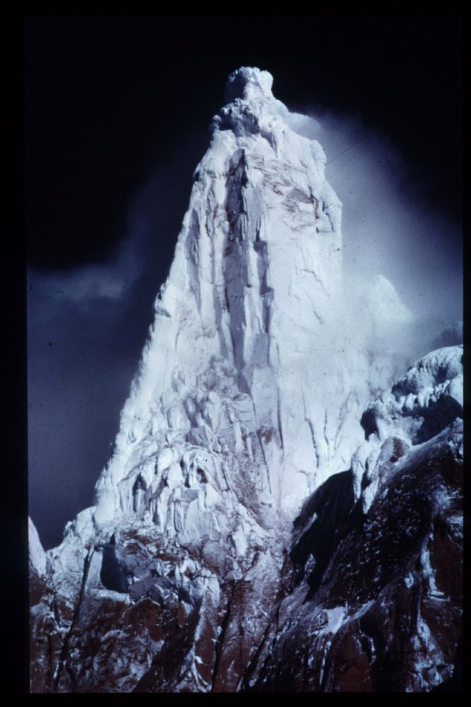 Il Cerro Torre in una foto dell