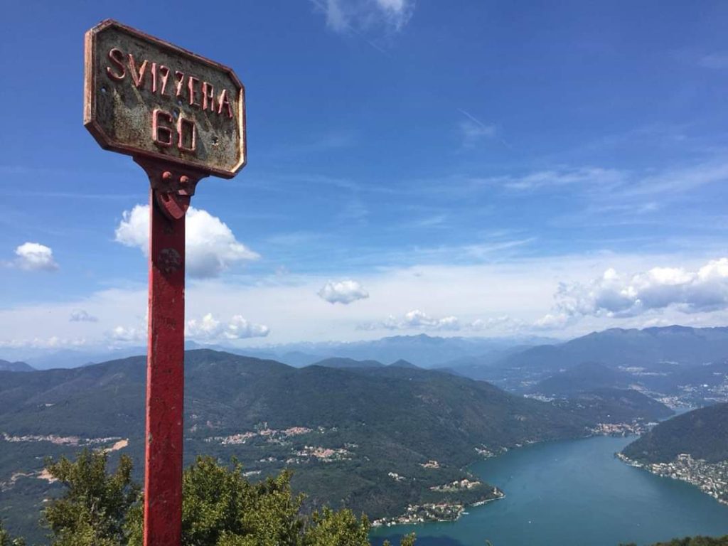 Il Lago Ceresio dal Monte Prabello, foto Antea Franceschin
