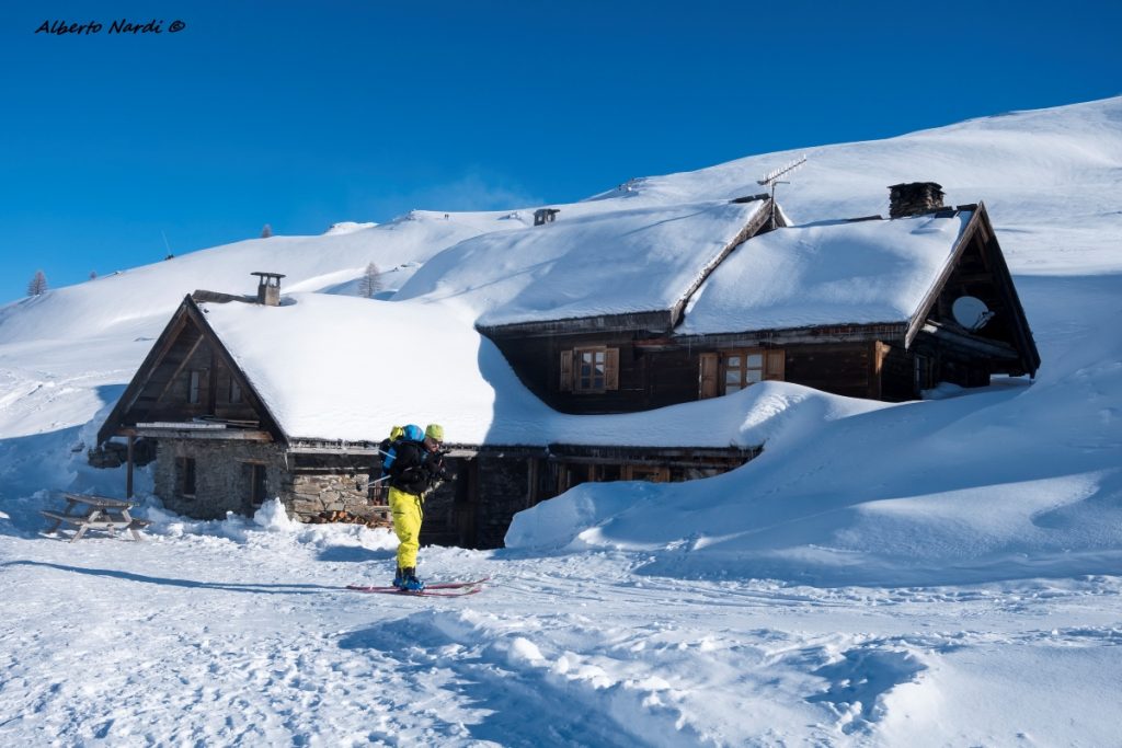 Il Rifugio Ricou. Foto Alberto Nardi