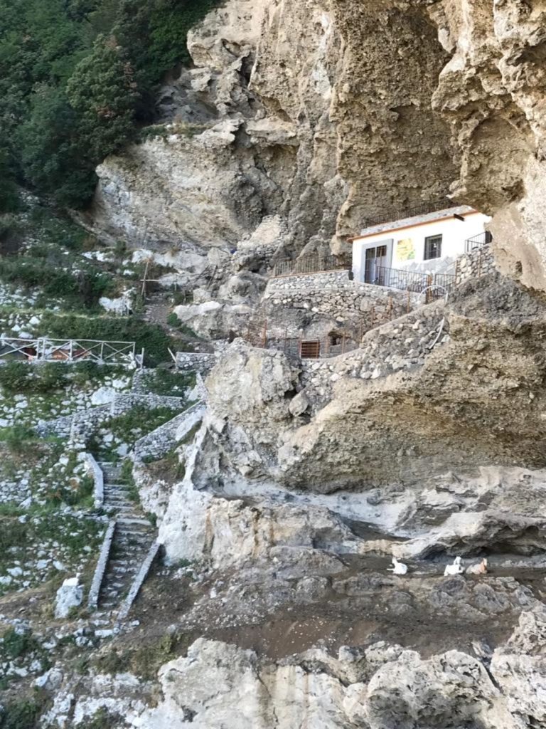 Il punto di partenza del Sentiero degli dei. Foto Barbara Falace