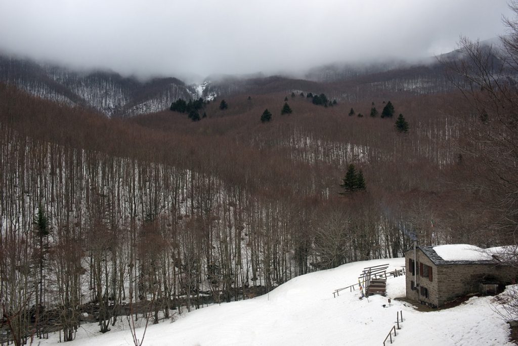 Il rifugio San Leonardo. Foto Roberto Carnevali