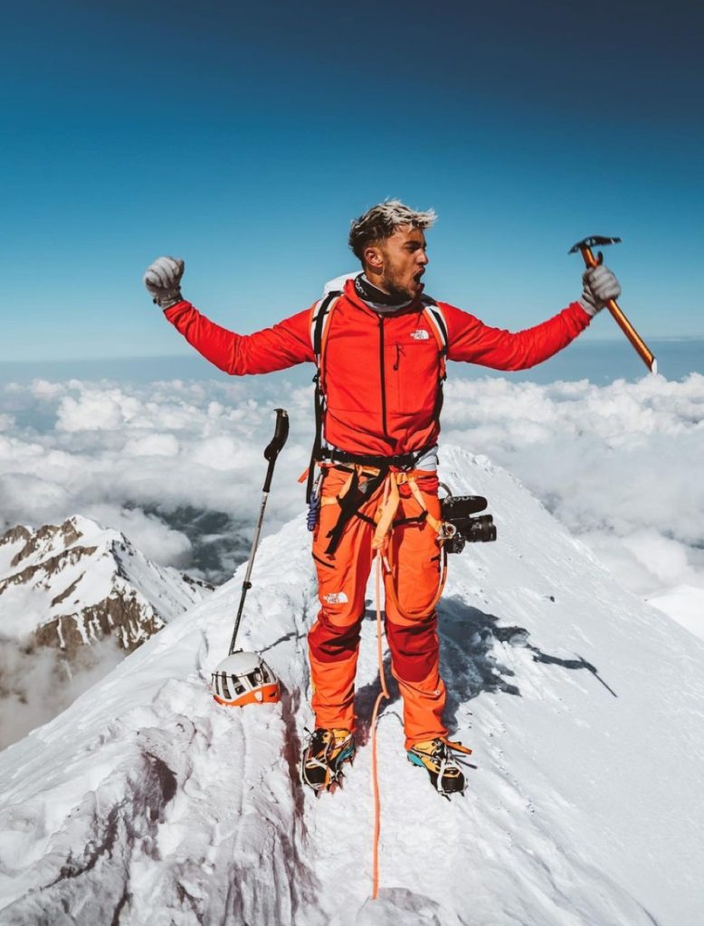 Inès Benazzouz, in arte Inoxtag. Foto IG Inoxtag