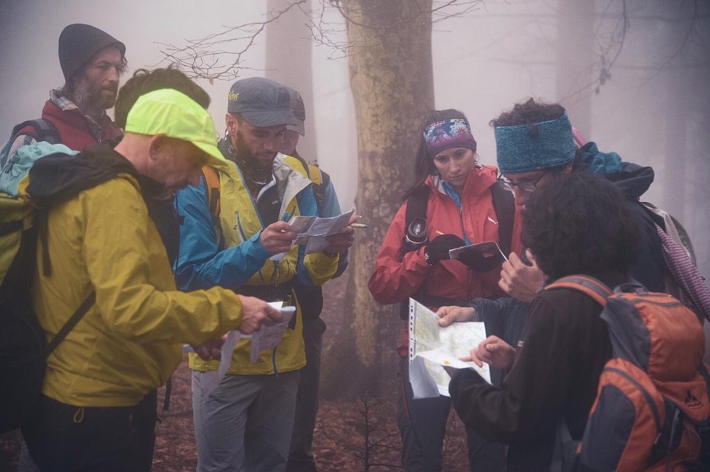 La capacità di orientamento è sempre un requiito fondamentale @Collegio Guide alpine Lombardia