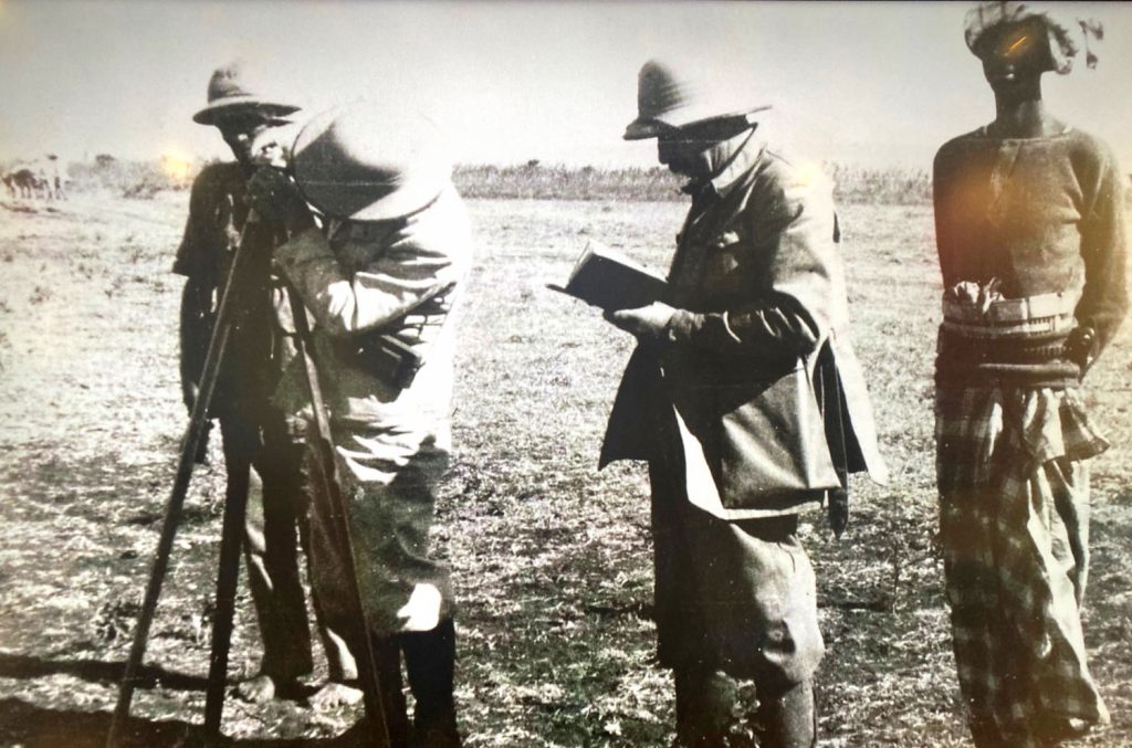 Gortani al lavoro in Africa