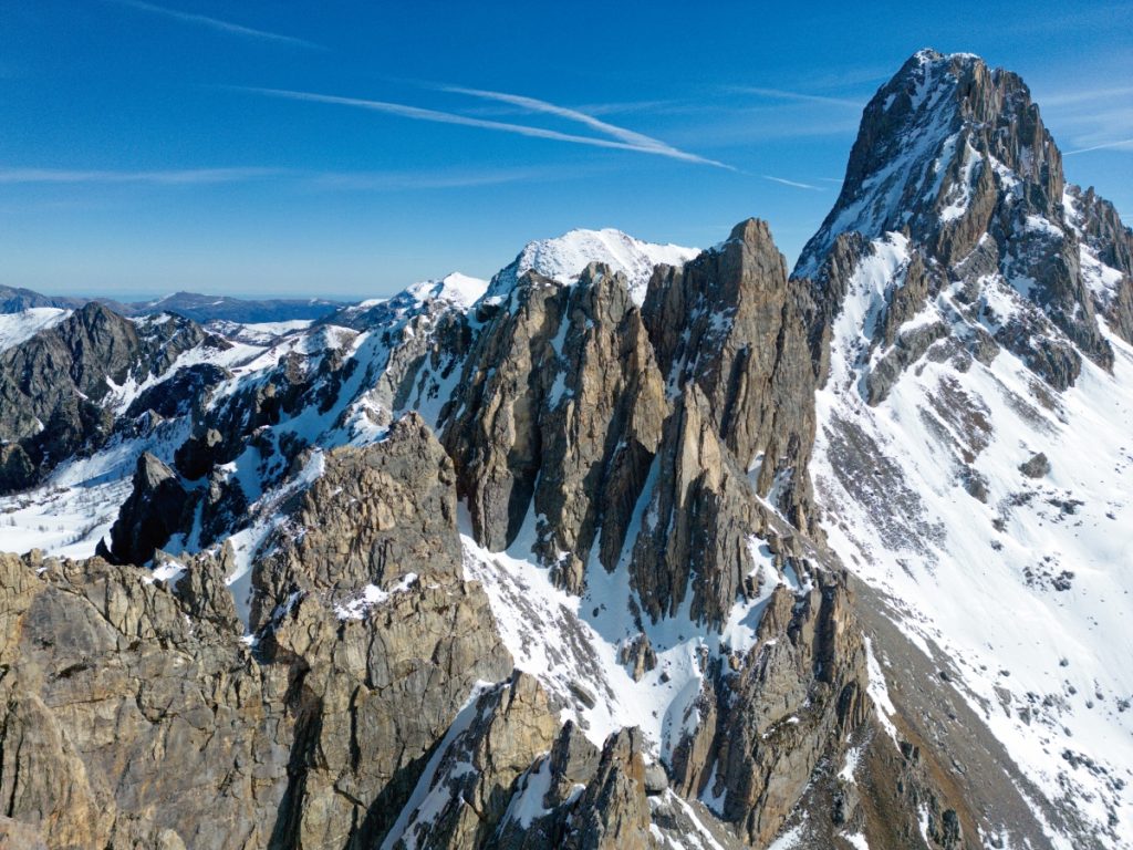 Rocca la Meja, una delle cime piùimportanti della Val Maira. Foto Umberto Isman
