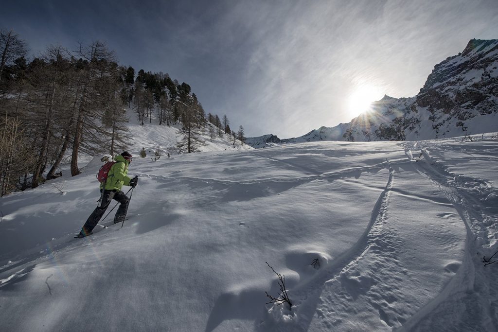 Salendo agli alpeggi dell