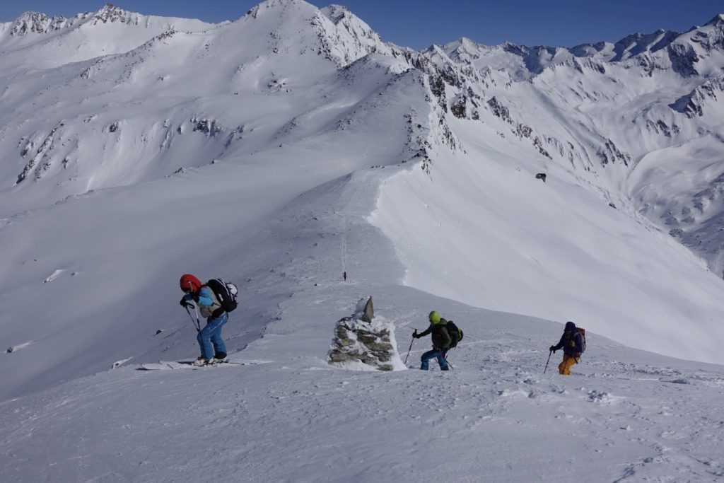 Salendo allo Schüttalkopf. Foto Günther Ausserhofer