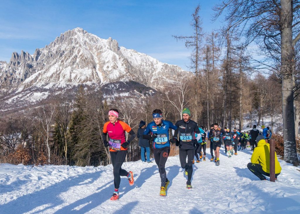 Sempre più numerosi i concorrenti alla Snow Run Resinelli