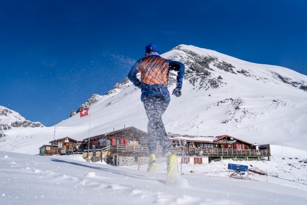 WinterTrail Running allo Strelapass. Foto Luca Gisler