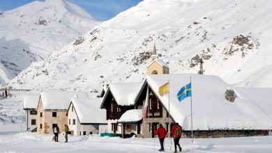 Inizio escursione con le ciaspole da Riale. Foto Cesare Re