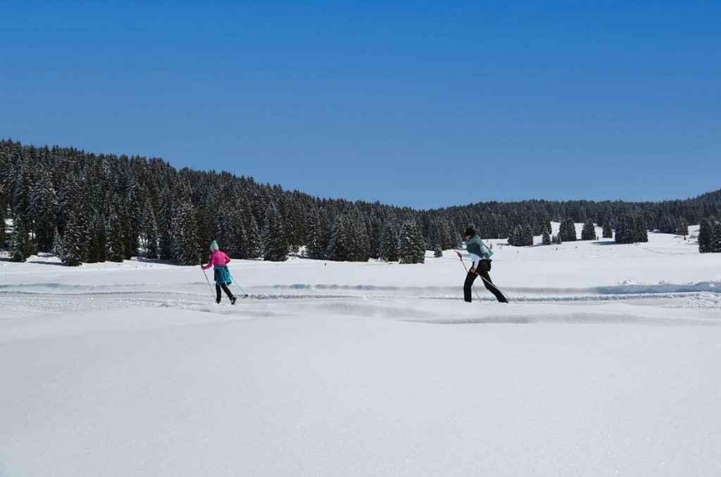 Piste da fondo di Malga Millegrobbe, foto Arturo Cuel