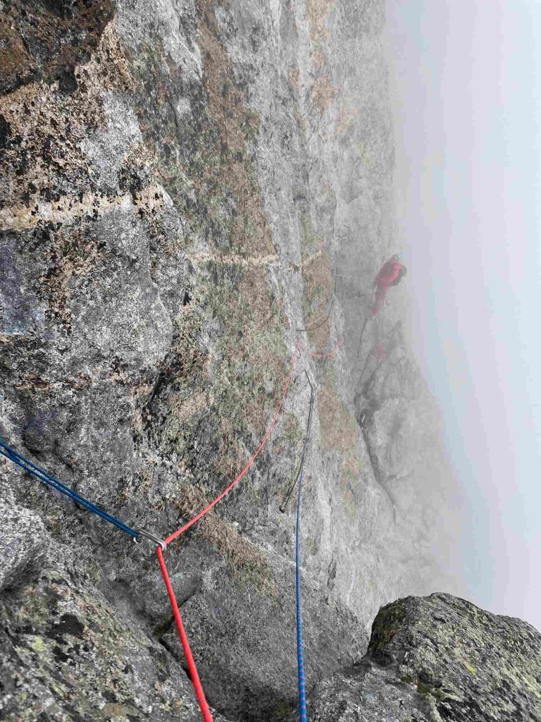 In parete, in situazioni problematiche, tempo non ne abbiamo e ricorriamo alla più immediata intuizione