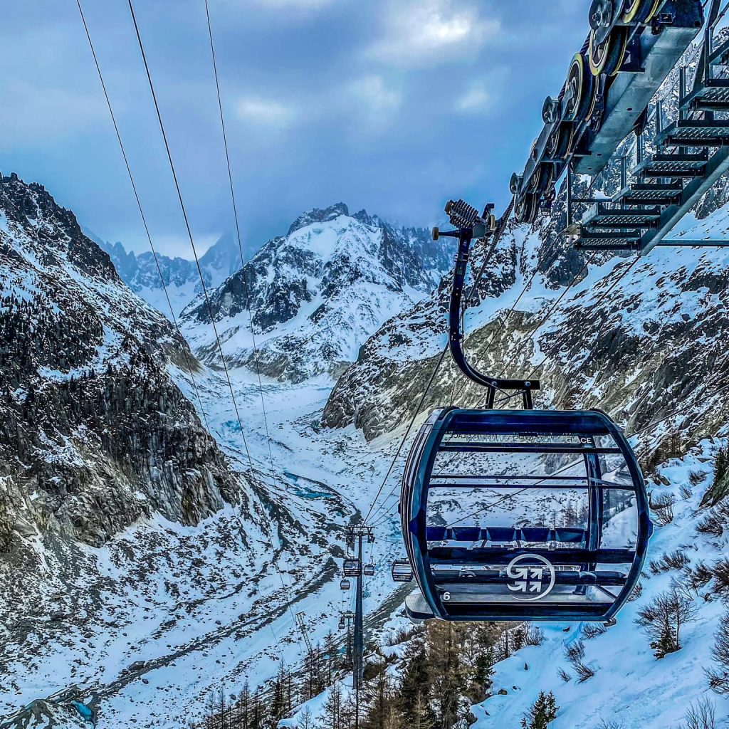 Il nuovo impianto. Foto FB Chamonix Ski Guide