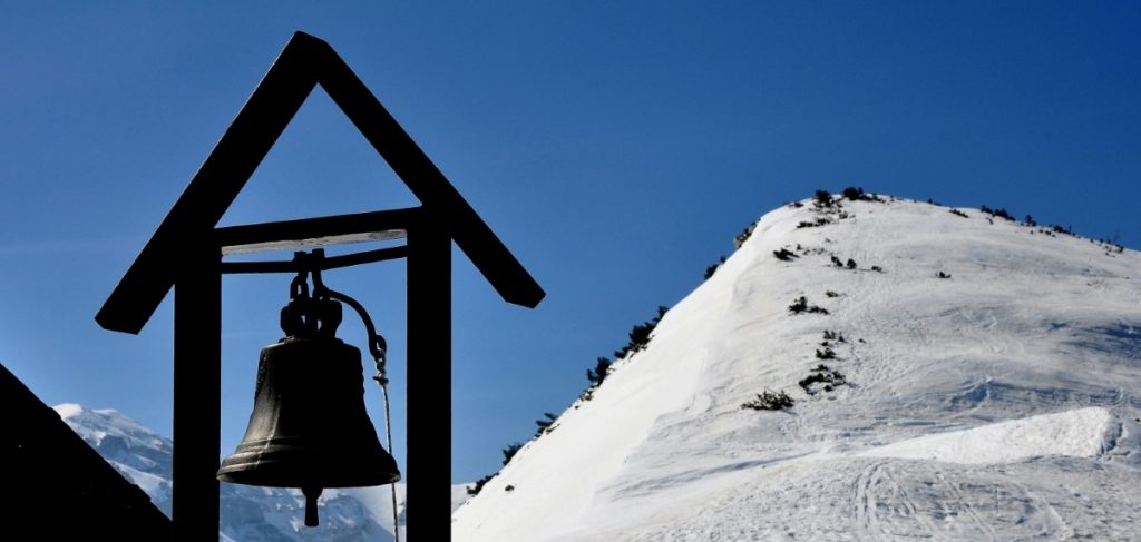 La chiesetta e il Blockhaus, foto Stefano Ardito