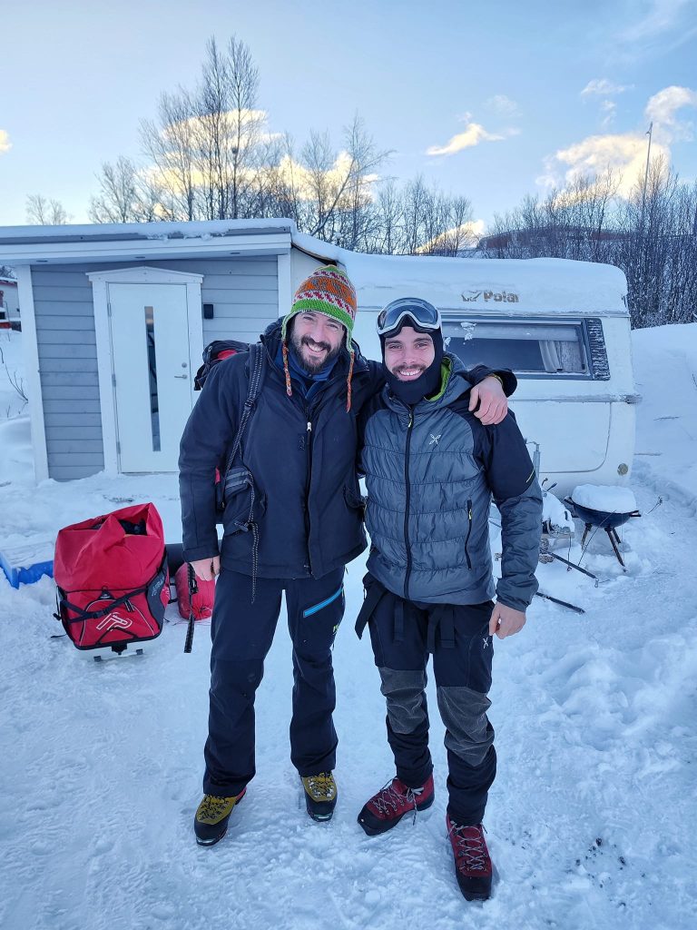 Barone ospitato a Abisko