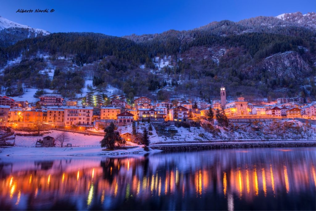 Carona, in Alta Val Brembana, punto di partenza dell