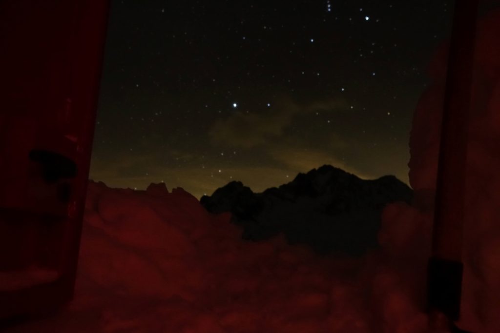 Cielo dal Bivacco Ph Luca Fontana