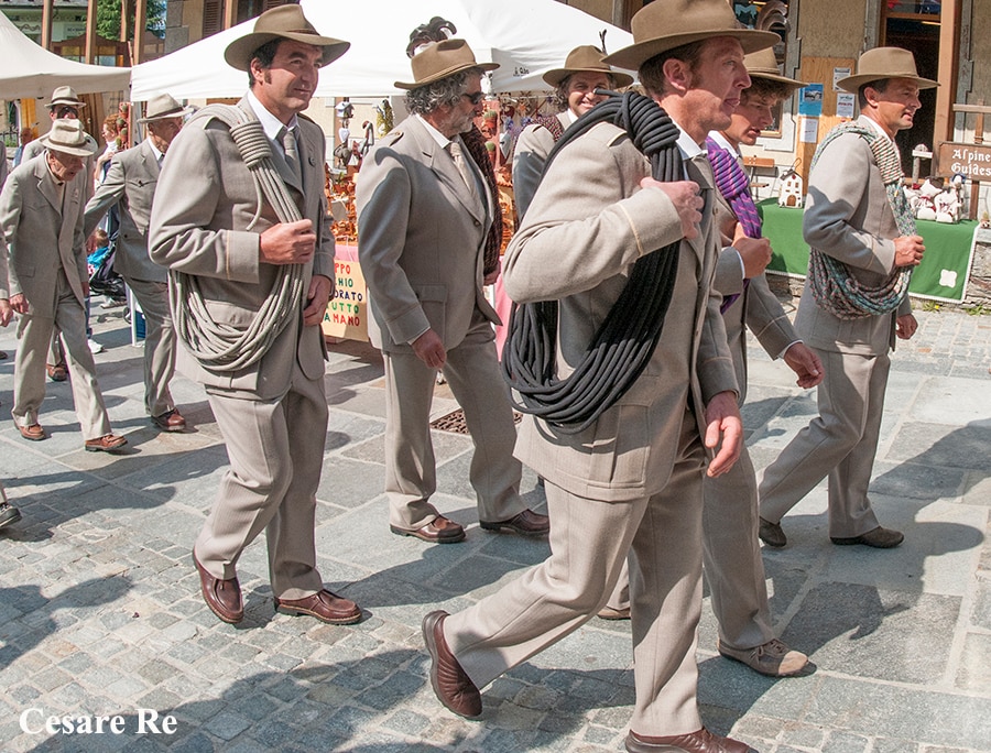 Sfilata Walser ad Alagna Valsesia