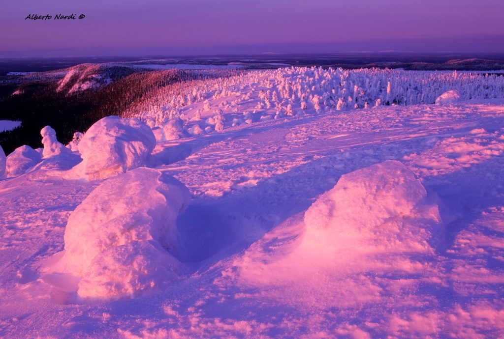 Escursione al tramonto. Foto Alberto Nardi