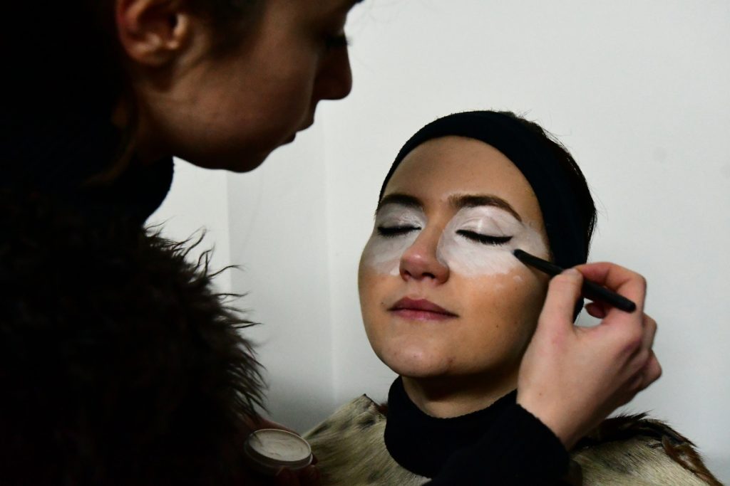 Festa del Cervo, trucco della cerva, foto SA