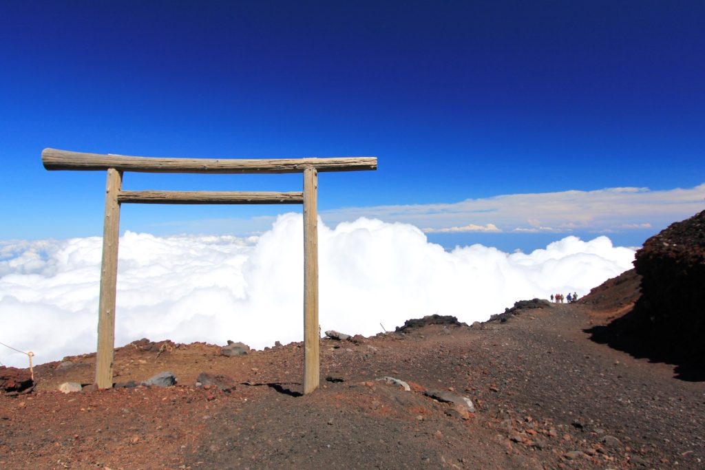 Il comodo tracciato nella parte inferiore del Monte Fuji @AdobeStock