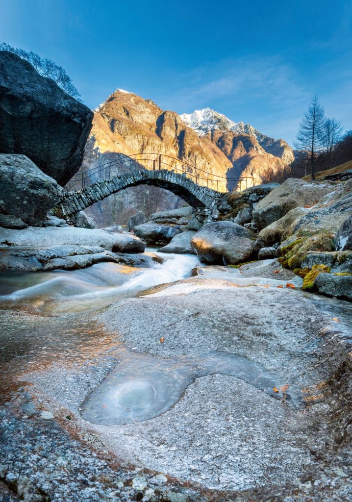 Il ponte Romano a Puntid in Valle Maggia. Foto Stefano Caldera, ClickAlps