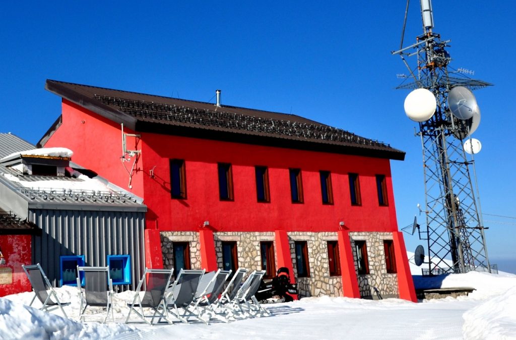 Il rifugio Pomilio, foto Stefano Ardito