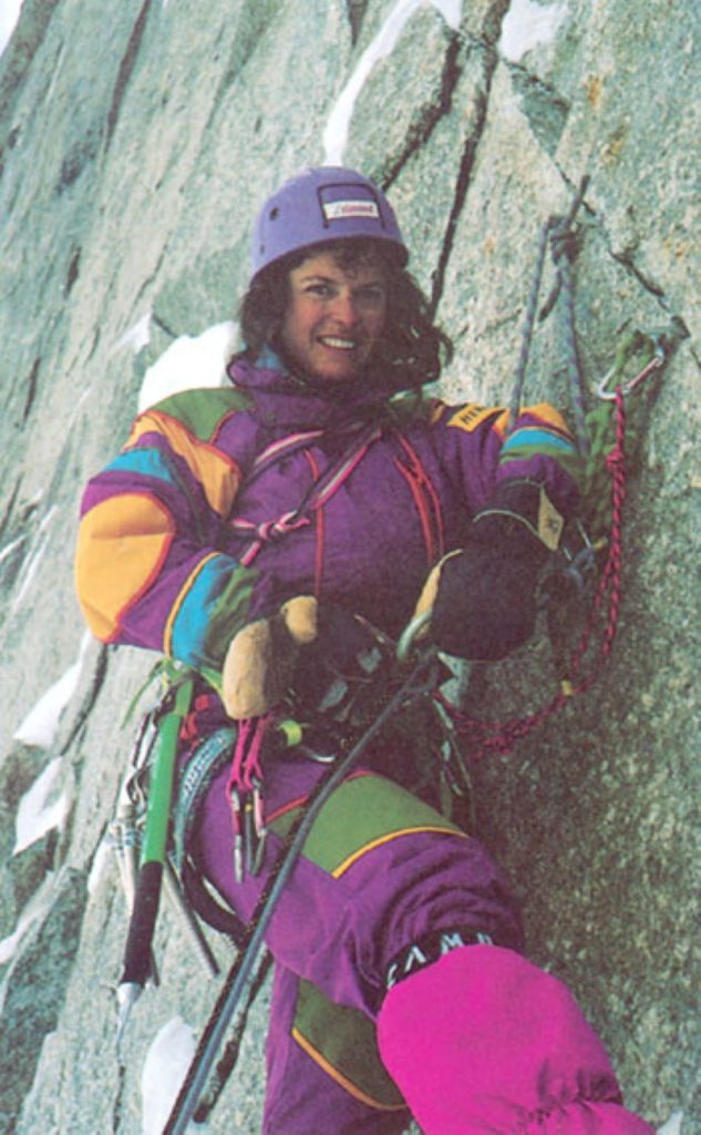 In parete sul Petit Viking all