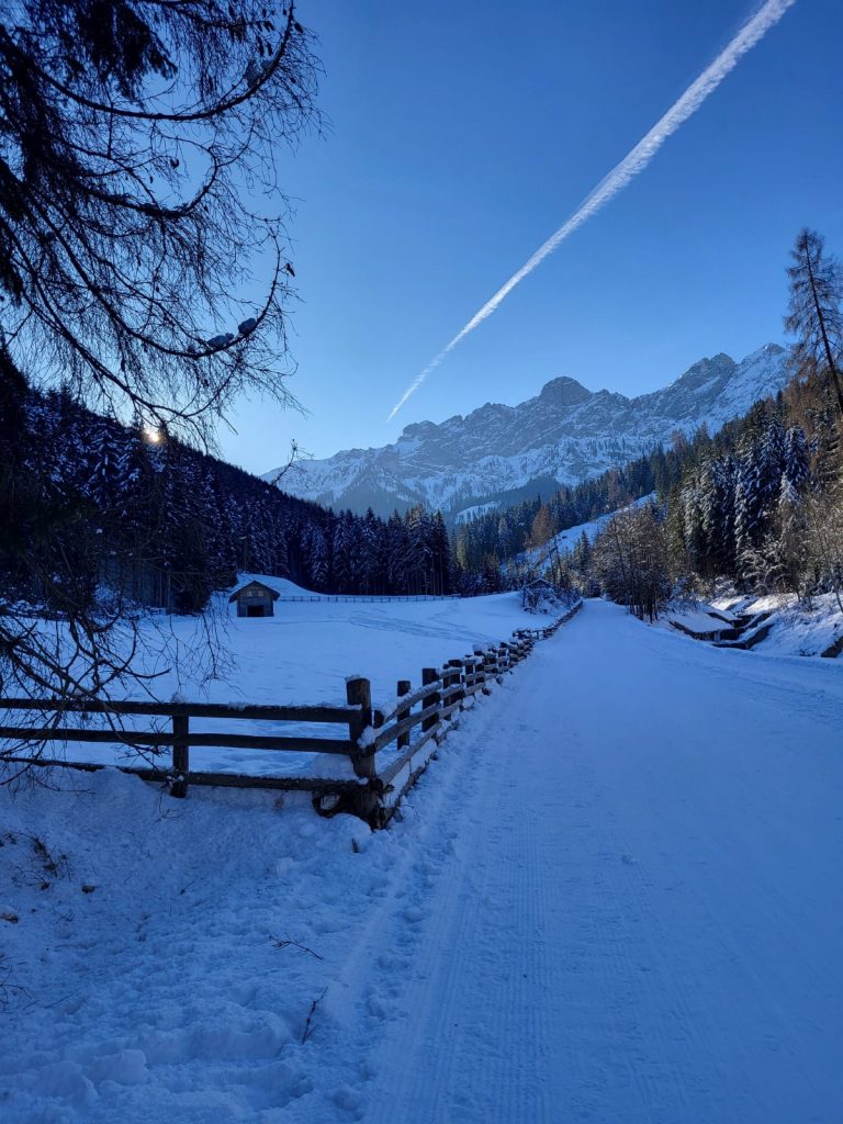 La pista di slittino di Malga Brunst CTV Olang