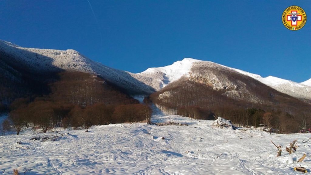 La scena del distrastro con l