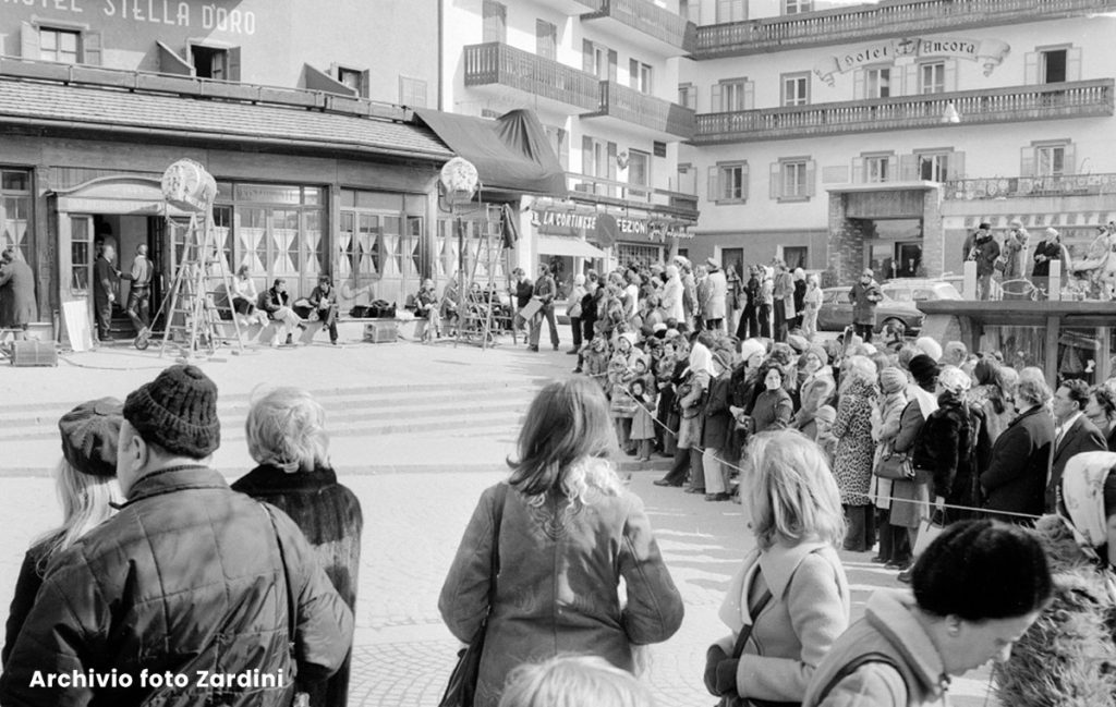 Nel centro di Cortina si gira Mercoledì delle Ceneri @Archivio Foto Zardini