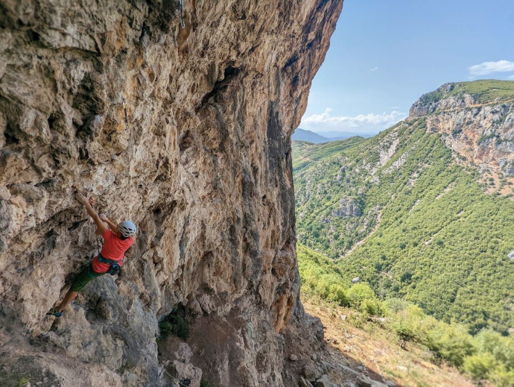 Sulla Falesia Krraba @Elion cikopano
