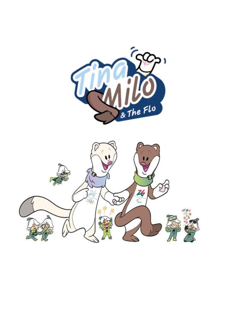 Tina e Milo, le mascotte olimpiche