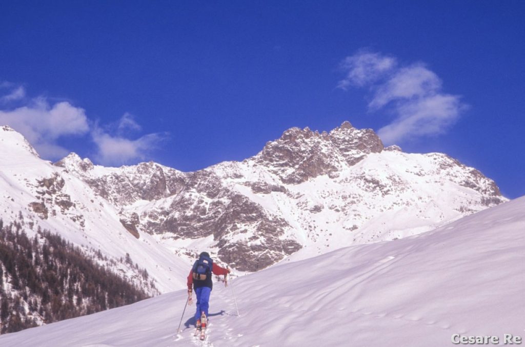 Verso l'Oratorio di Zillarey. Foto Cesare Re