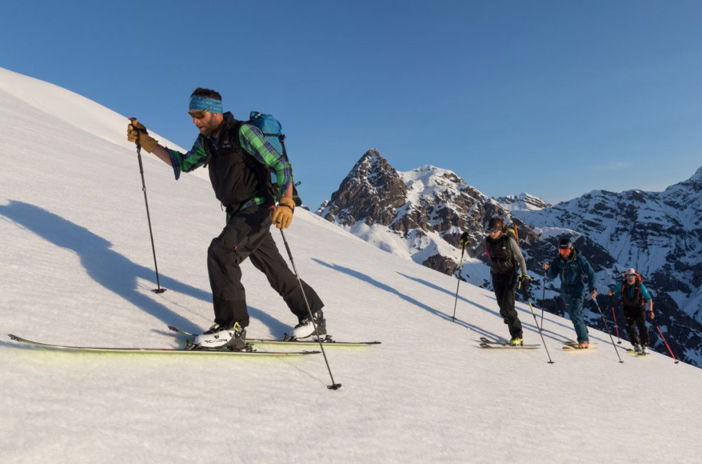 Skialp gestito a Livigno. Foto Samuel Confortola